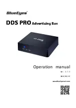 BlueEyes DDS PRO Operation Manual preview