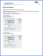 Предварительный просмотр 61 страницы Bluefish444 SD Fidelity User Manual