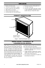 Preview for 6 page of Bluegrass Living 170272 Owner'S Operation And Installation Manual