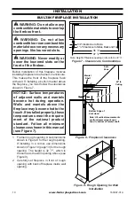 Preview for 10 page of Bluegrass Living 170272 Owner'S Operation And Installation Manual