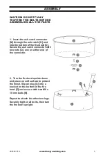 Preview for 5 page of Bluegrass Living 170491 User Manual And Assembly Instructions