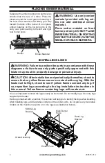 Предварительный просмотр 4 страницы Bluegrass Living B24EL-1 Installation Instructions Manual