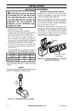 Предварительный просмотр 16 страницы BLUEGRASS 170268 Owner'S Operation And Installation Manual