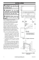 Предварительный просмотр 11 страницы BLUEGRASS BL450SS-G Owner'S Operation And Installation Manual