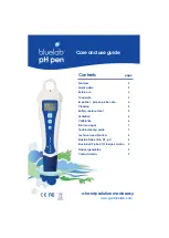 Предварительный просмотр 1 страницы bluelab pH Pen Care And Use Manual