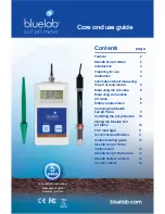 bluelab Soil pH Meter Care And Use Manual предпросмотр