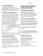 Preview for 11 page of BlueLine HAZINATOR Service And Operation Manual