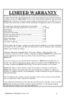 Preview for 3 page of BlueLine Thermal Wave 5M Service And Operation Manual