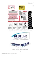 Preview for 81 page of BlueLine Thermal Wave 5M Service And Operation Manual