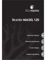 Предварительный просмотр 1 страницы BlueMarine Reactor Mini 120 Instruction Manual