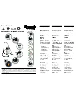 Предварительный просмотр 2 страницы bluematic VC 30 Aqua Operating Instructions