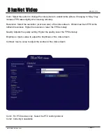 Предварительный просмотр 25 страницы BlueNet Video BB01D User Manual