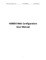 Preview for 1 page of Blueone Technology HJ8000 User Manual