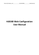 Предварительный просмотр 1 страницы Blueone Technology HJ8300 User Manual