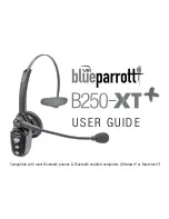 BlueParrott B250-XT User Manual preview