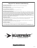 Preview for 4 page of Blueprint CGLP-2 Quick Start Manual