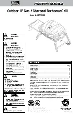 Предварительный просмотр 1 страницы BlueRhino GBT1508B Owner'S Manual