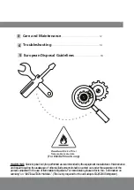 Preview for 3 page of Blueridge BM12YDIY22C Owner'S Manual