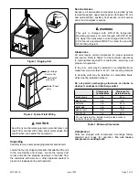 Предварительный просмотр 3 страницы Blueridge BPHP14 Series Installation And Maintenance Instructions Manual