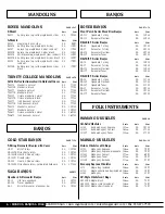 Preview for 7 page of Blueridge Carter Stanley Memorial BR-1060 Price List