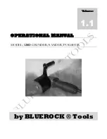 Bluerock Tools 120D Operational Manual preview