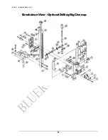 Предварительный просмотр 24 страницы Bluerock Tools 4"Z1 CORE DRILL MACHINE Operational Manual