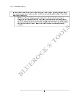 Preview for 6 page of Bluerock Tools TYP-28A Operational Manual