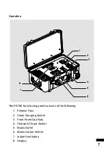 Предварительный просмотр 9 страницы Blueshape PG700 Operating Manual