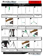 Preview for 5 page of BlueSky Mast 350G XL Series Quick Reference