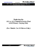 Preview for 27 page of BlueSky Mast AL1 STANDARD Series User Manual