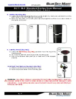 Preview for 31 page of BlueSky Mast AL1 STANDARD Series User Manual