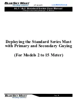 Preview for 40 page of BlueSky Mast AL1 STANDARD Series User Manual