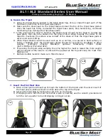 Preview for 43 page of BlueSky Mast AL1 STANDARD Series User Manual