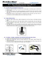 Preview for 52 page of BlueSky Mast AL1 STANDARD Series User Manual