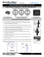 Preview for 56 page of BlueSky Mast AL1 STANDARD Series User Manual