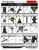 BlueSky Mast AL2 STANDARD Series Quick Reference Sheet preview