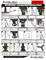 Preview for 4 page of BlueSky Mast AL3 Series Quick Reference Sheet