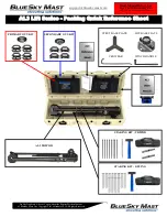 Preview for 6 page of BlueSky Mast AL3 Series Quick Reference Sheet