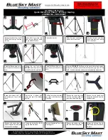 Preview for 5 page of BlueSky Mast AL350G Series Quick Reference Sheet