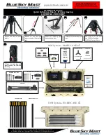 Preview for 6 page of BlueSky Mast AL350G Series Quick Reference Sheet