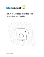 Bluesocket BlueSecure 1800 Installation Manual предпросмотр