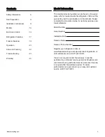 Preview for 3 page of BlueStar BBB36R/L Use & Care Manual