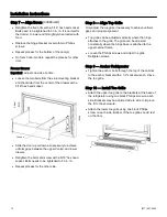 Preview for 12 page of BlueStar BBB36R/L Use & Care Manual