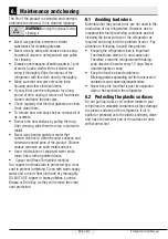 Preview for 29 page of BlueStar FBFD361 Use & Care Manual