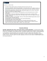 Preview for 8 page of BlueStar RCS30SB Use & Care Manual