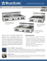 Preview for 1 page of BlueStar RGTNB364CBSS Brochure