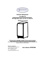 Bluestone Appliance BROD44 User Manual preview