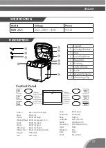 Предварительный просмотр 21 страницы Bluestone BMB-2421 User Manual