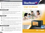 Preview for 8 page of Bluestone EOB-7567 User Manual