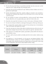 Preview for 16 page of Bluestone ICB-6619 User Manual